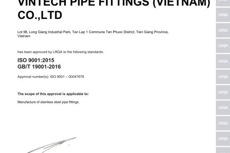 Certificate Of Approval